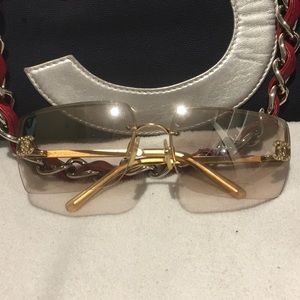 Very used authentic Chanel sunglasses vintage